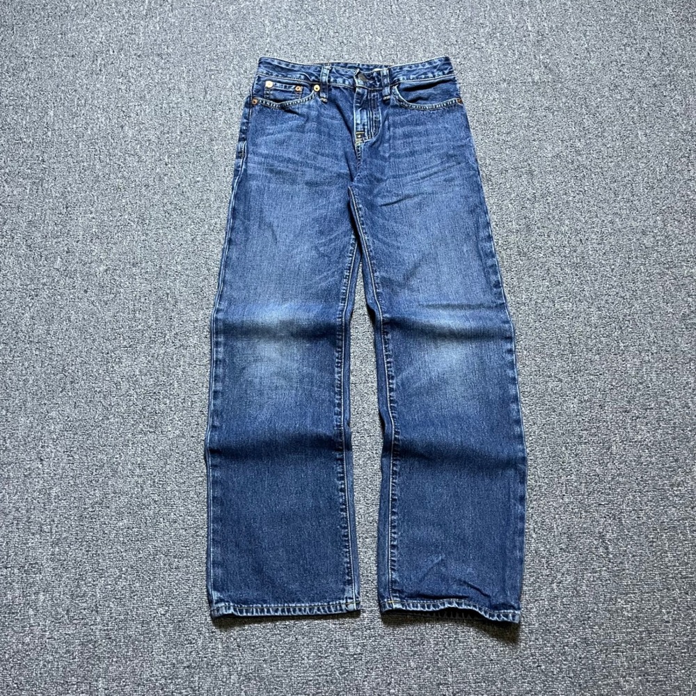 Polo Ralph Lauren Jeans Size 10 Blue New Thompson Straight Leg Denim Kids - Picture 2 of 9